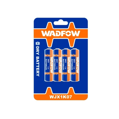 باتری نیم قلمی وادفو مدل WJX1K07 بسته چهار عددی